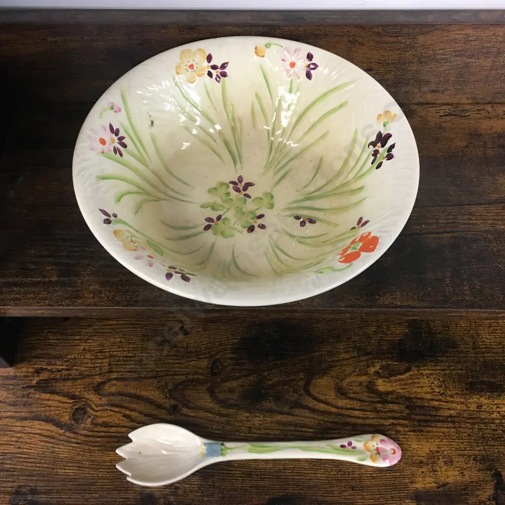 Beswick Fruit Bowl & Servers Image 1++