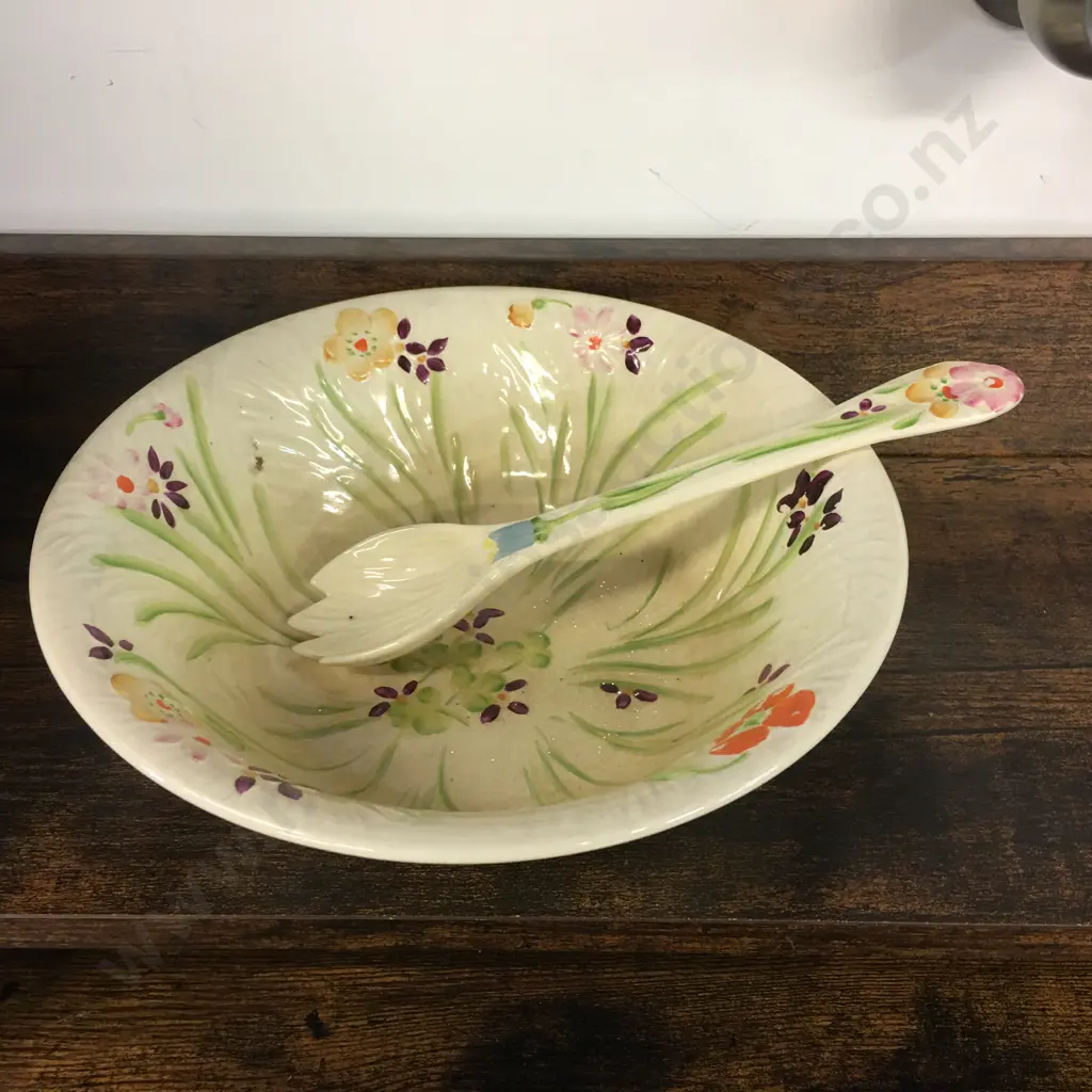 Beswick Fruit Bowl & Servers Image 1++
