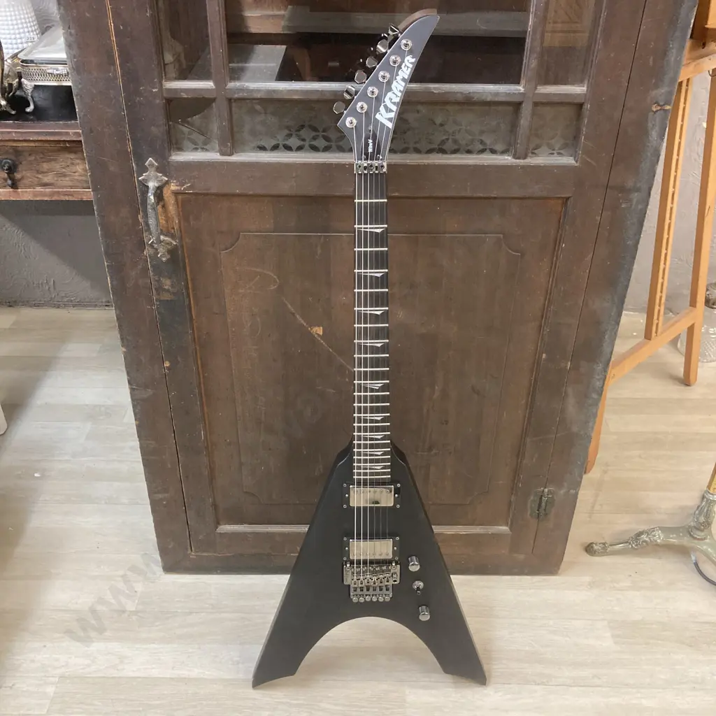 Kramer Nite-V Electric Guitar (Damaged) Image 1++
