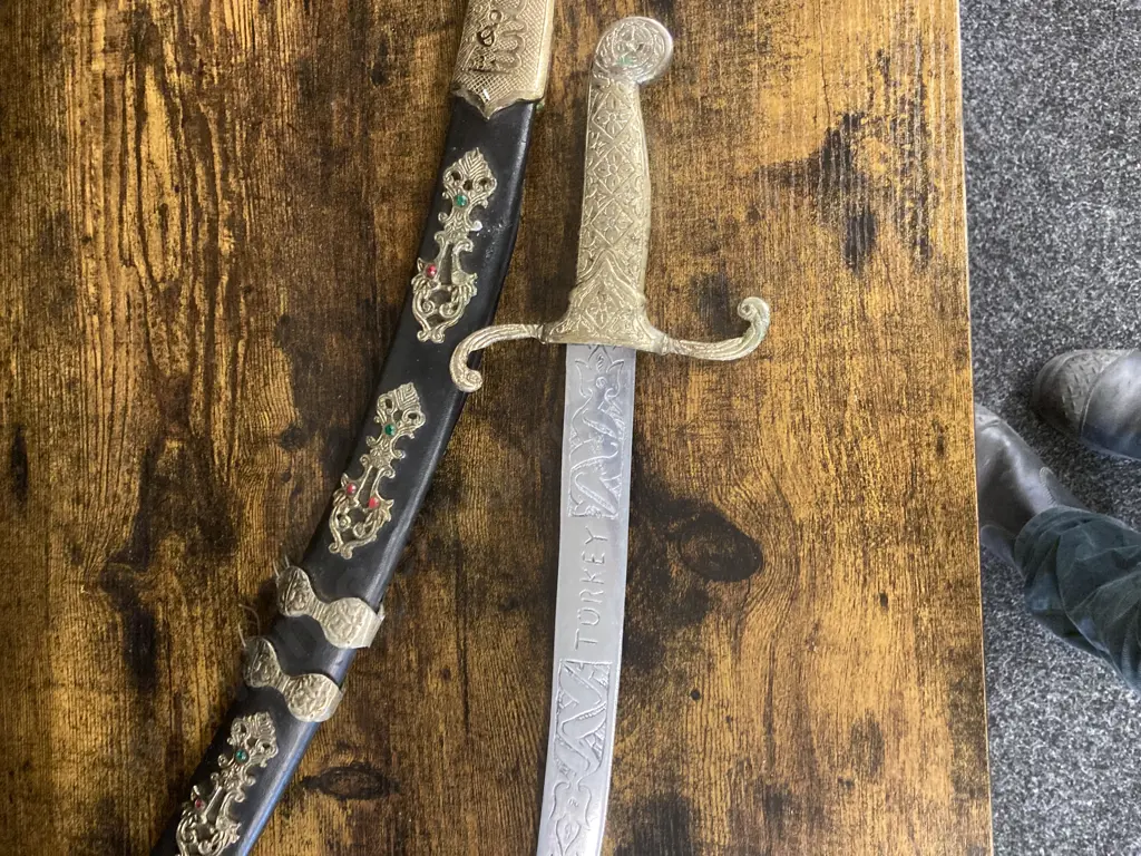 Decorative Turkish Sword. L74cm Image 1++