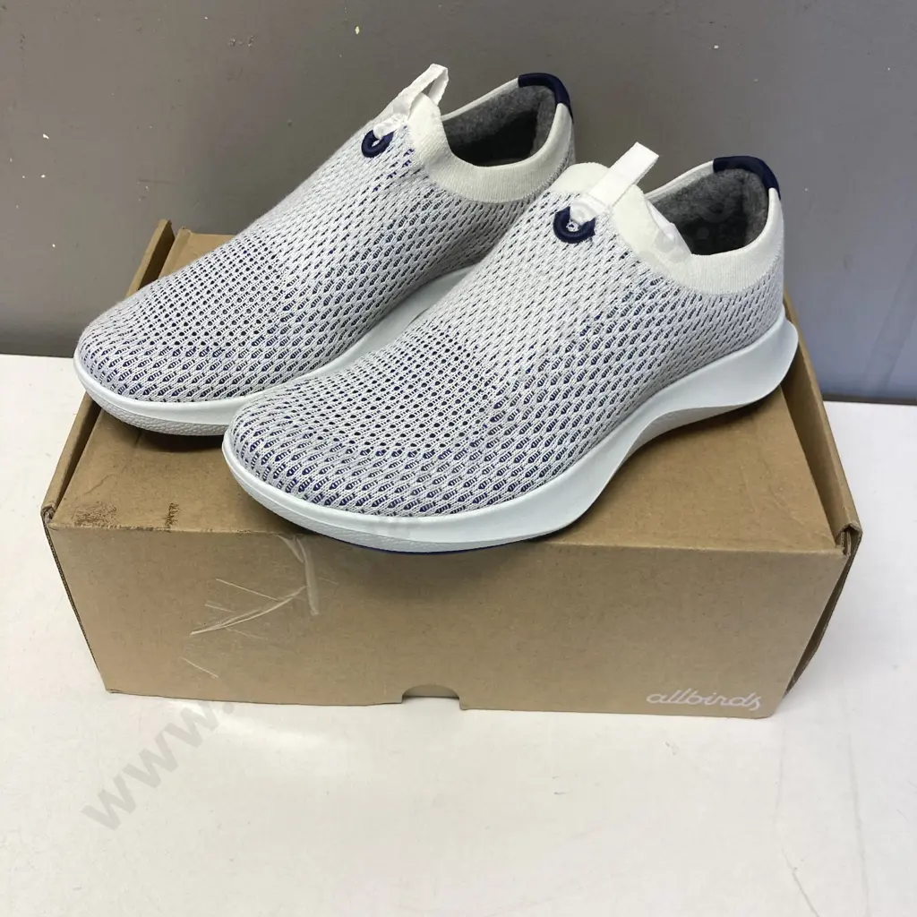 allbirds Tree Dasher Relay Blizzard, Hazy Cobalt (Clarity Blue) W10 Image 1++