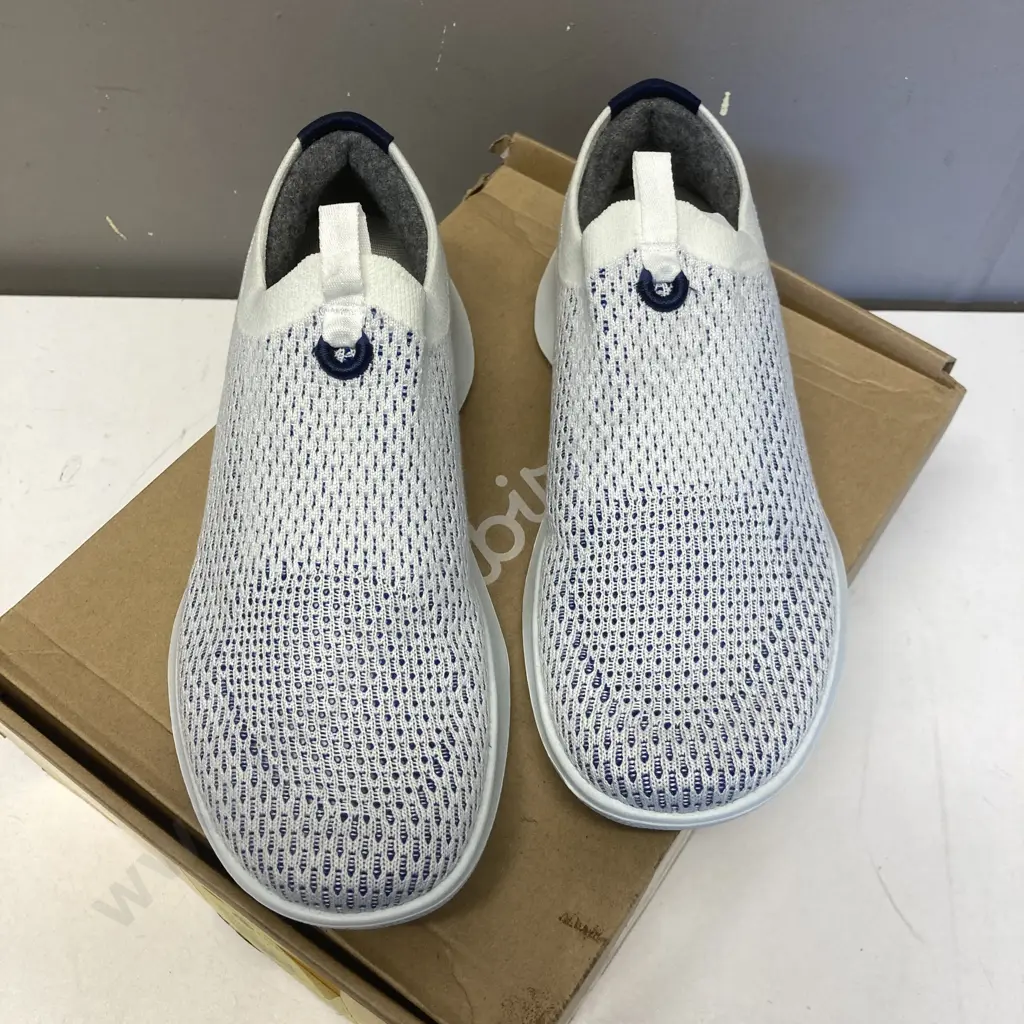 allbirds Tree Dasher Relay Blizzard, Hazy Cobalt (Clarity Blue) W10 Image 1++