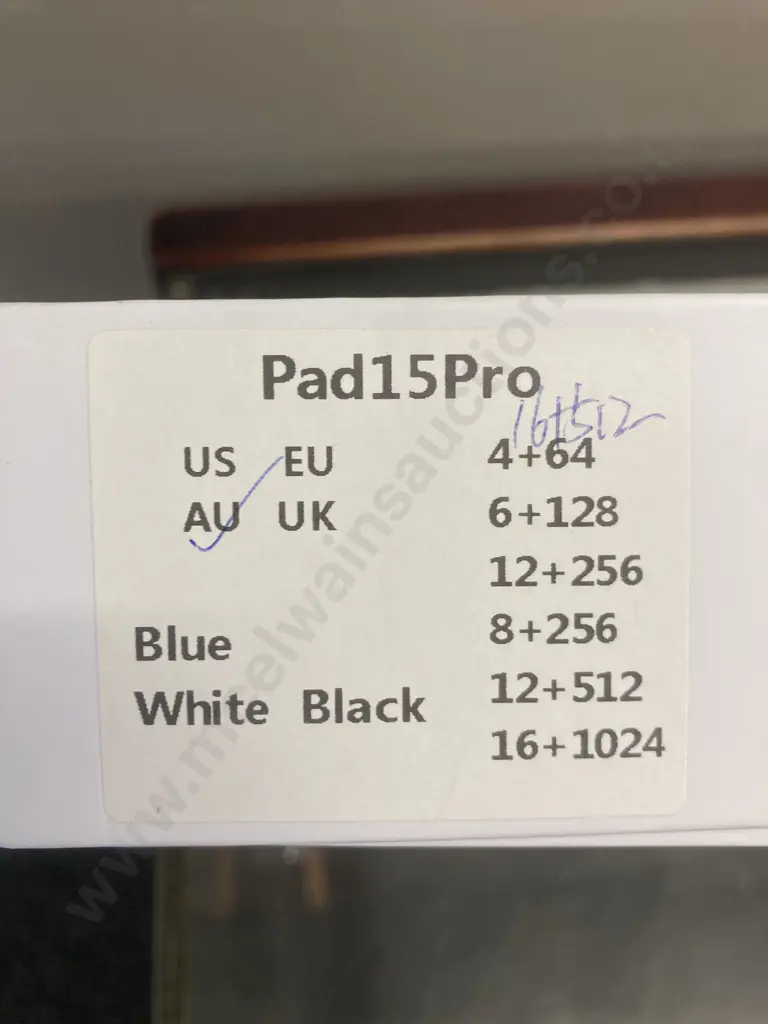 Pad15Pro Android Tablet With Accessories, Boxed Image 1++