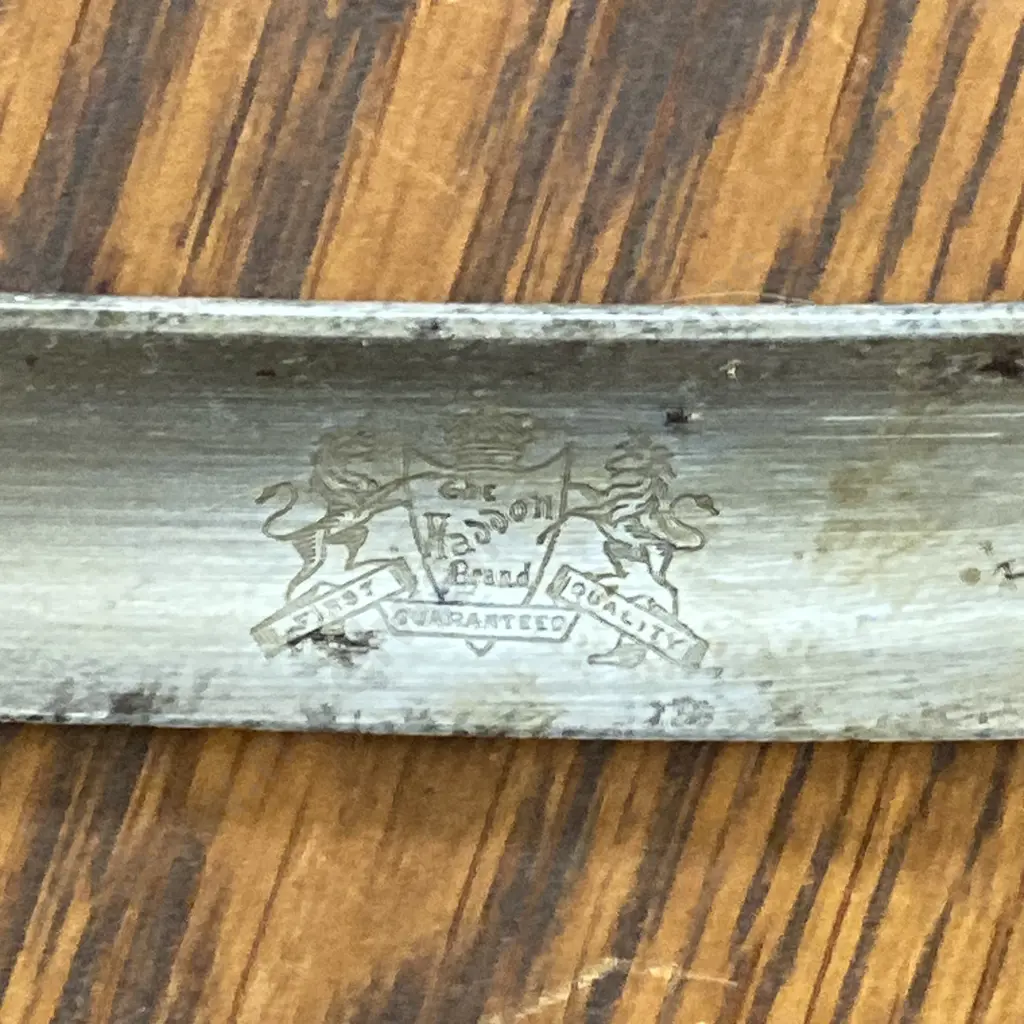 Vintage Haddon England Straight Razor Image 1++