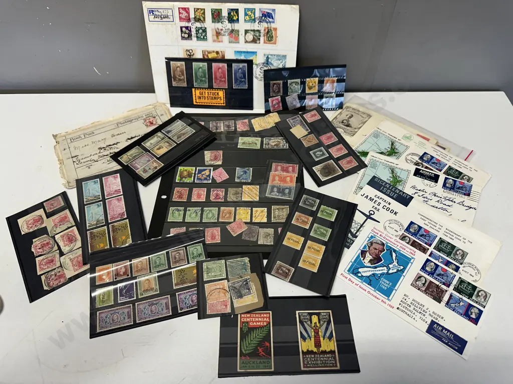 Selection of Vintage Stamps Image 1++