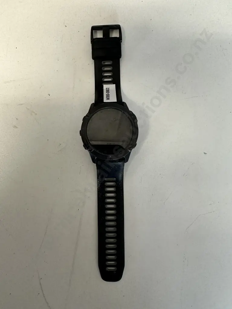 Garmin Fenix 6X Sapphire Black Mens Watch Image 1++