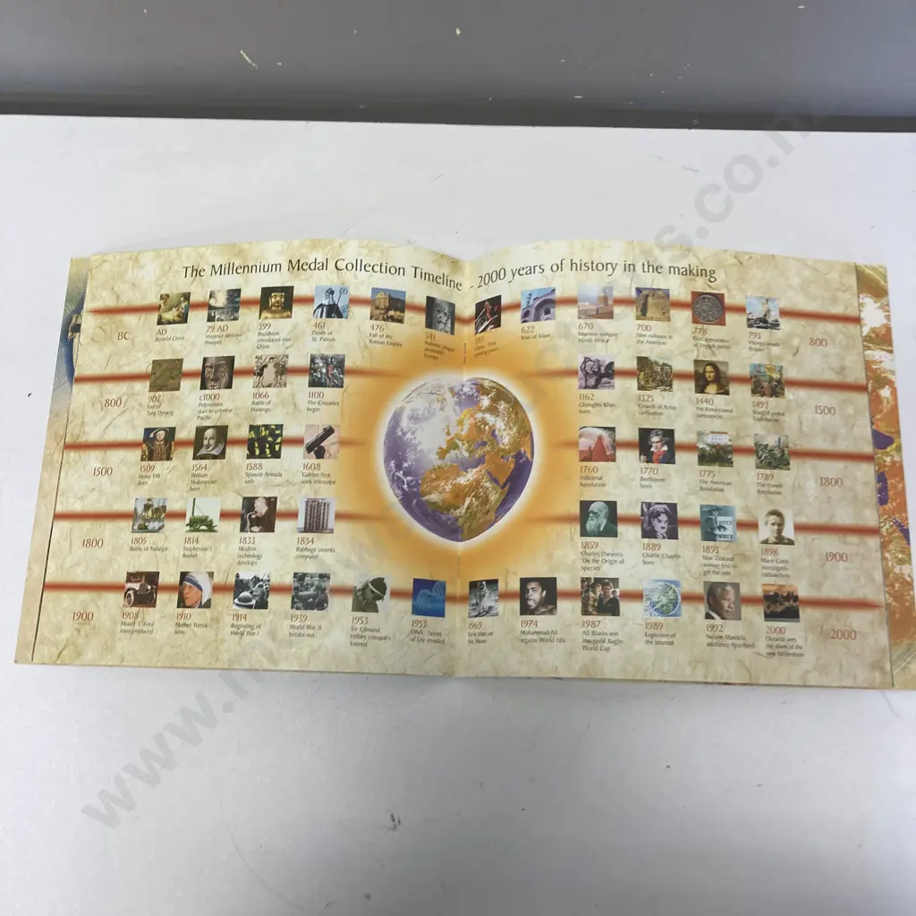 The Millennium Medal Collection, Complete & In Original Folder (Woolworths BigFresh) Image 1++