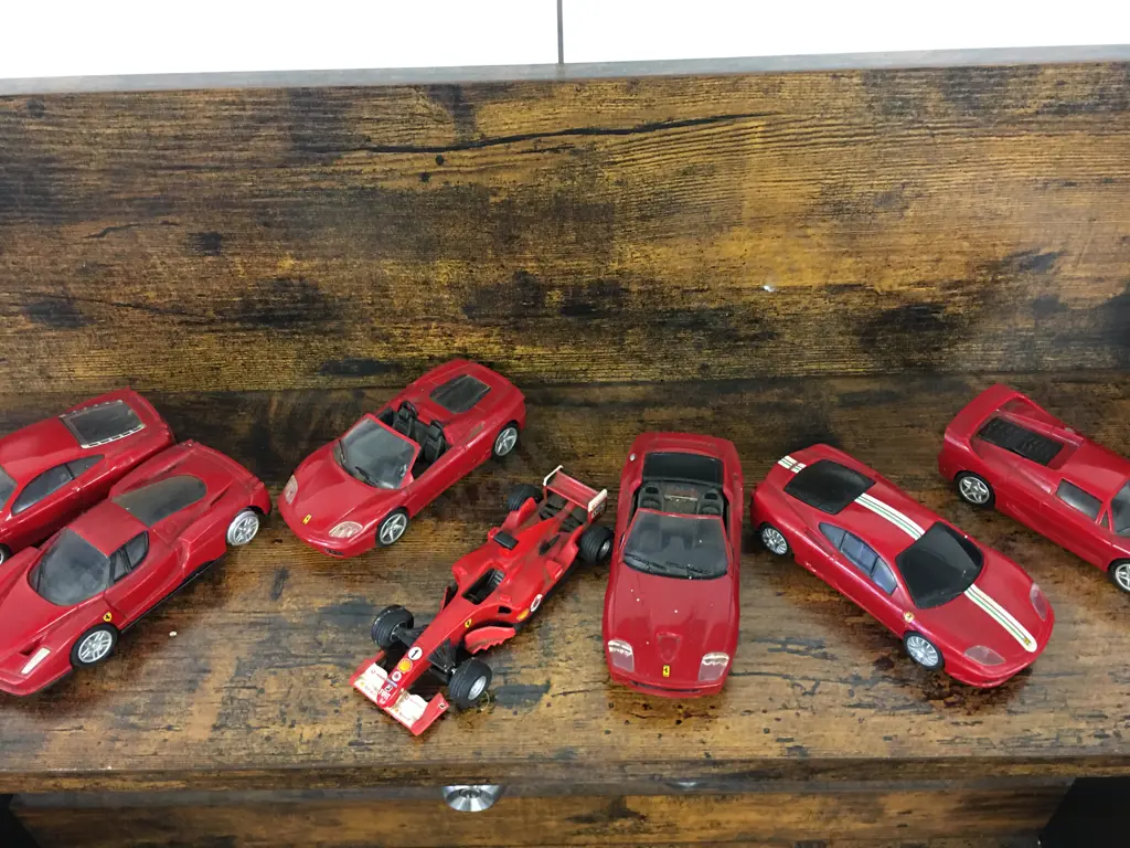 Selection of Red Model Cars Image 1++