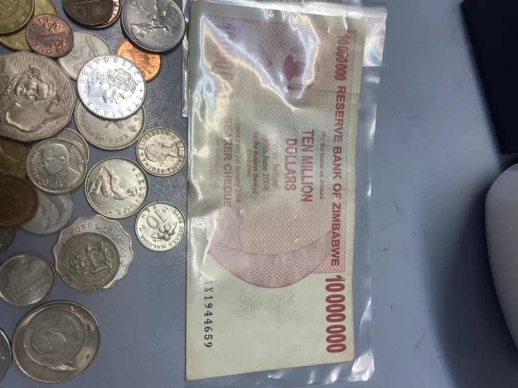 Assorted Banknotes & Coins Image 1++