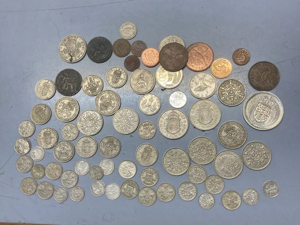 New Zealand & British Coins Image 1++