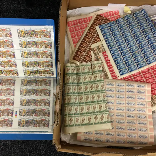 Selection Of Sheet Stamps  