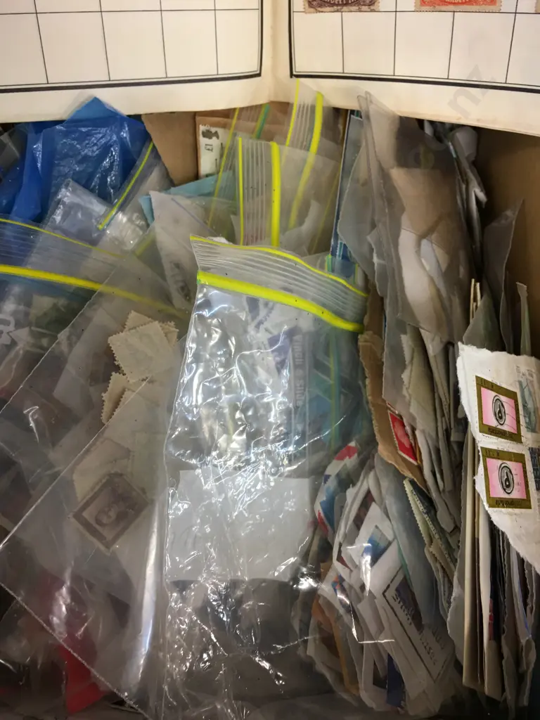 Assorted Stamps & Album Image 1++