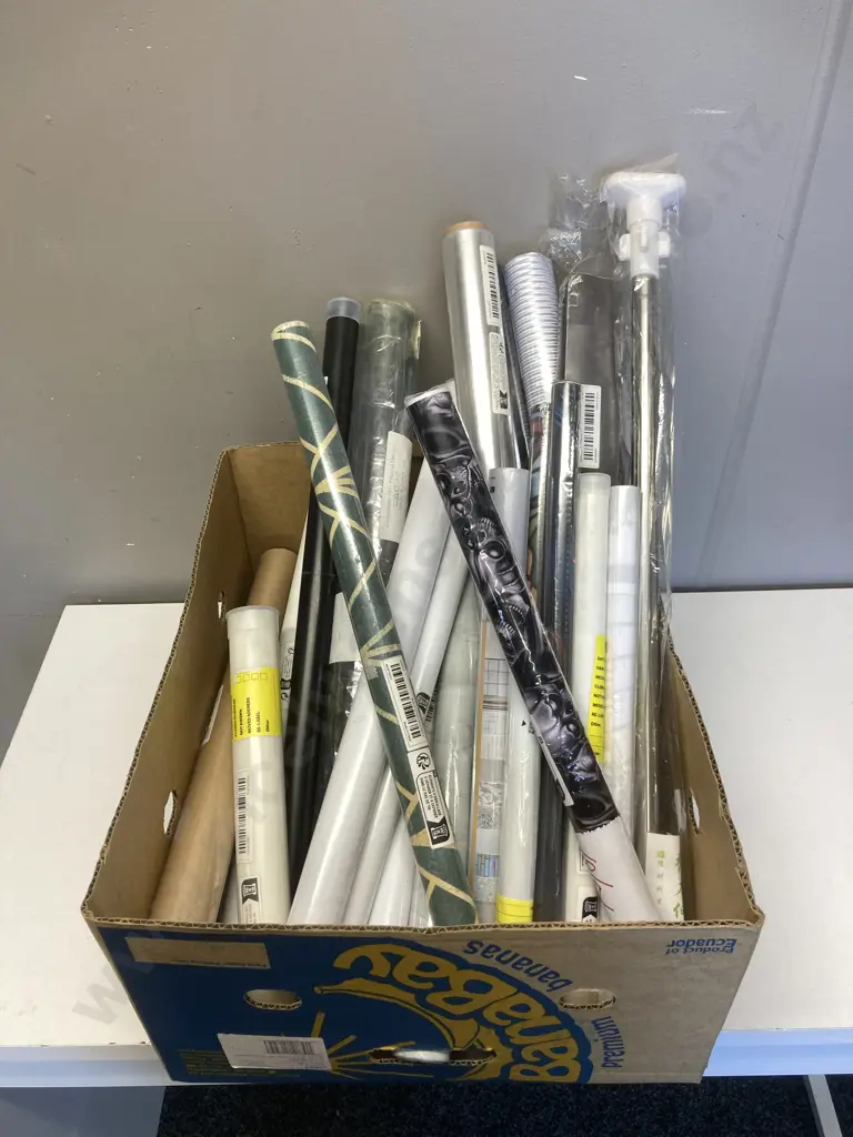 Box lot Posters, Tubes Etc Image 1++