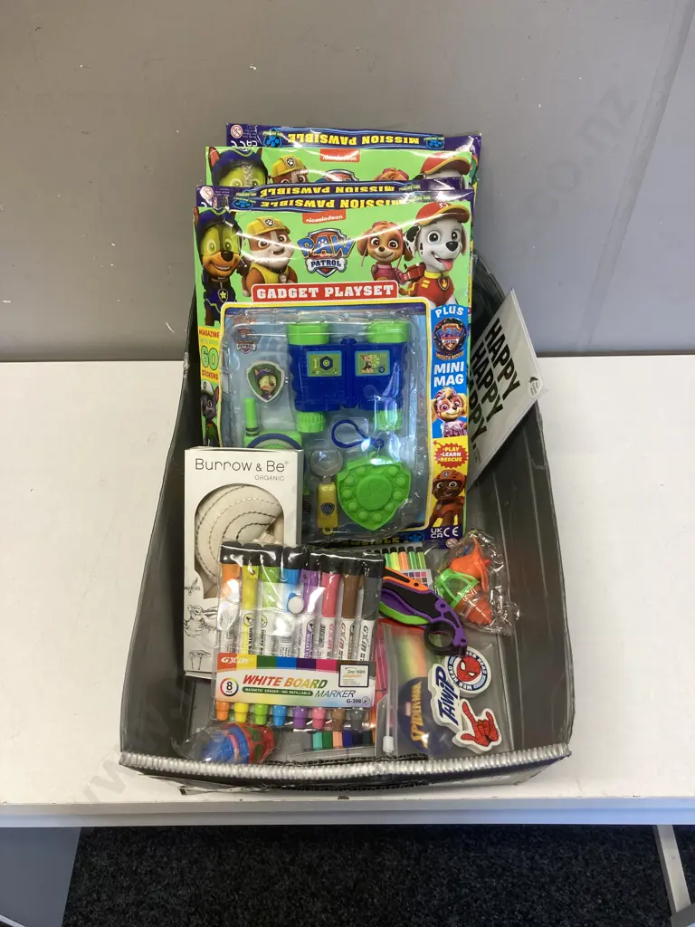 Box lot Magazine Packs, Pens Etc Image 1++