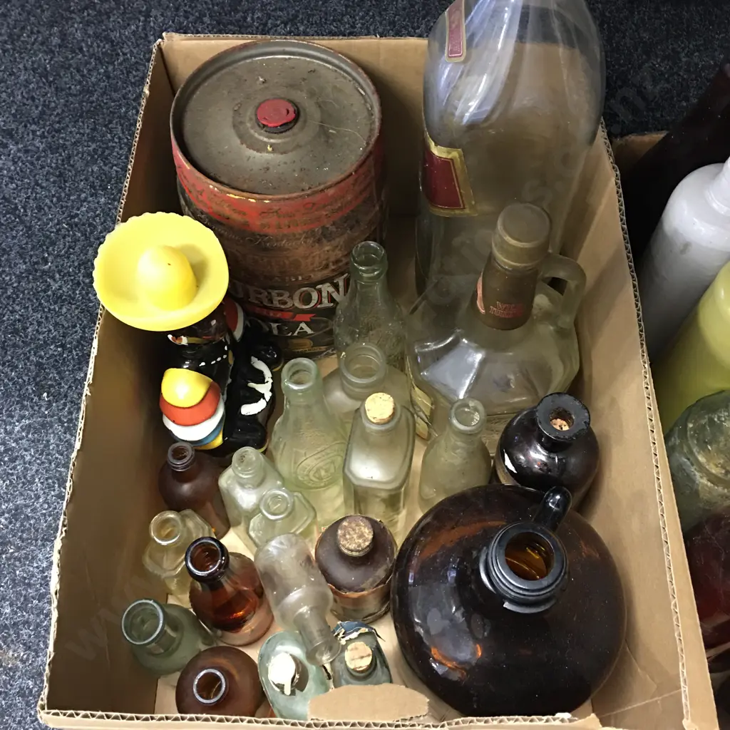 Assorted Vintage Bottles Image 1++