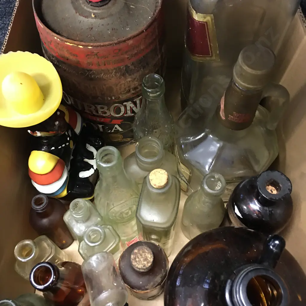 Assorted Vintage Bottles Image 1++