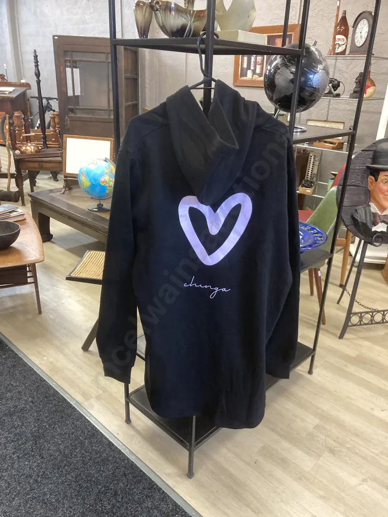 Chinga 3XL Black Hoodie Image 1++