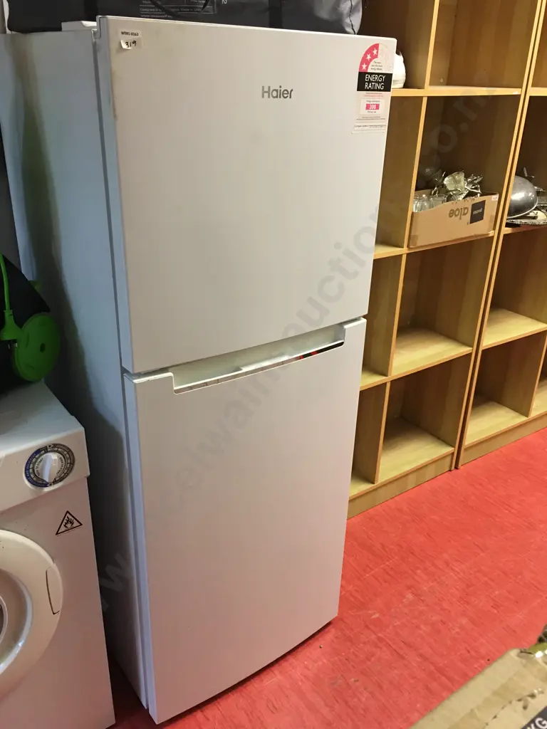 Haier 200 Litre Fridge Freezer Model HRF220TW Image 1++