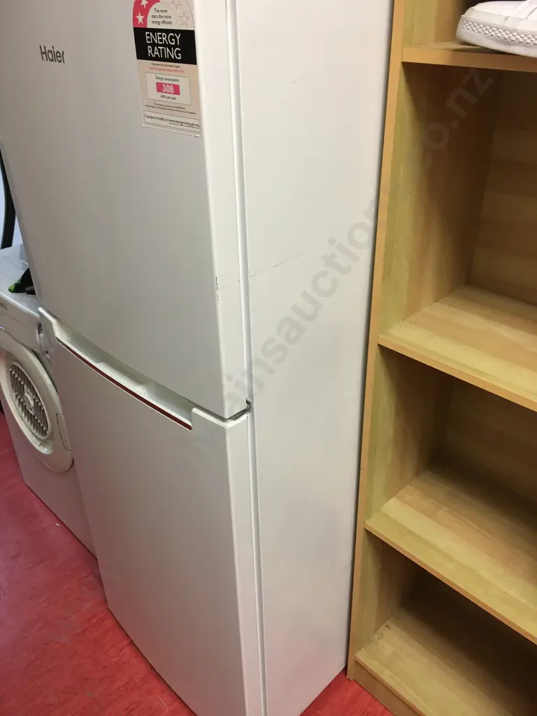 Haier 200 Litre Fridge Freezer Model HRF220TW Image 1++