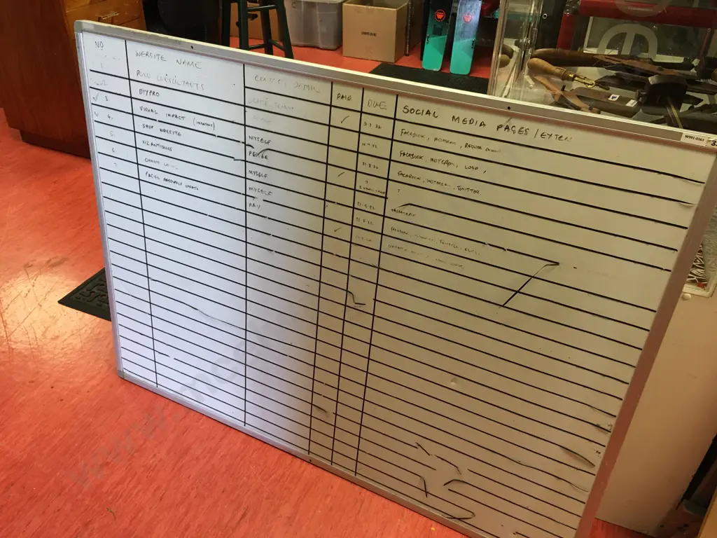Litewyte White Board. 90 x 120cm Image 1++