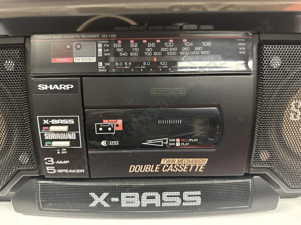 Sharp Portable Stereo X-Bass Surrond System Image 1++