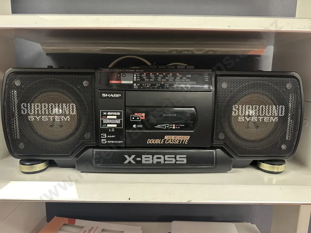 Sharp Portable Stereo X-Bass Surrond System Image 1++