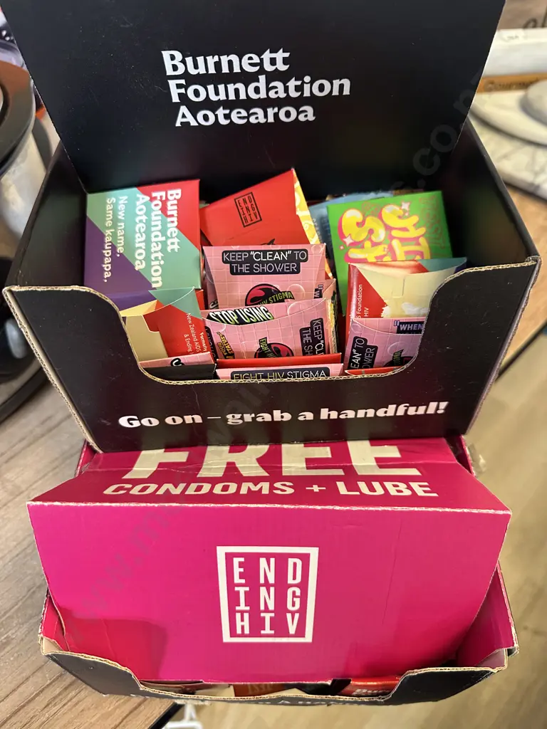 2 x Boxes of Condoms + Lube Image 1++