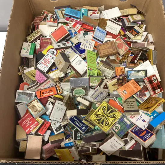 Large Vintage Matchbook Collection