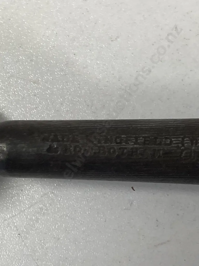 Antique Wade Wingfield & Rowbotham Butcher’s Sharpening Steel Image 1++
