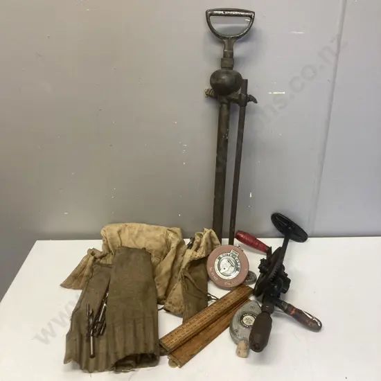 Antique & Vintage Tools Including Stirrup Pump