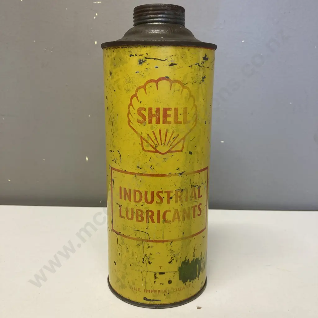 Shell Industrial Lubricants 1 Imperial Quart. H23cm Image 1++