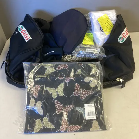 Castrol Bag, Sofa Cover, Hat Etc(Sold With 025)