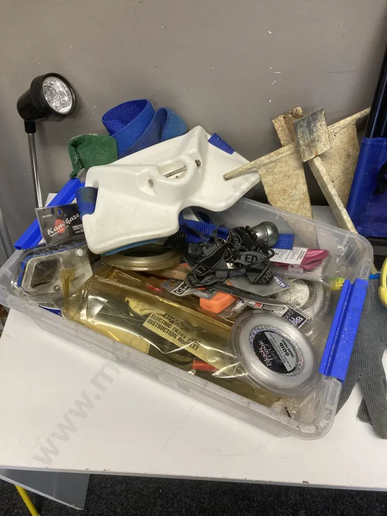 Fishing Items, Gas Bottle, Rods Etc Image 1++