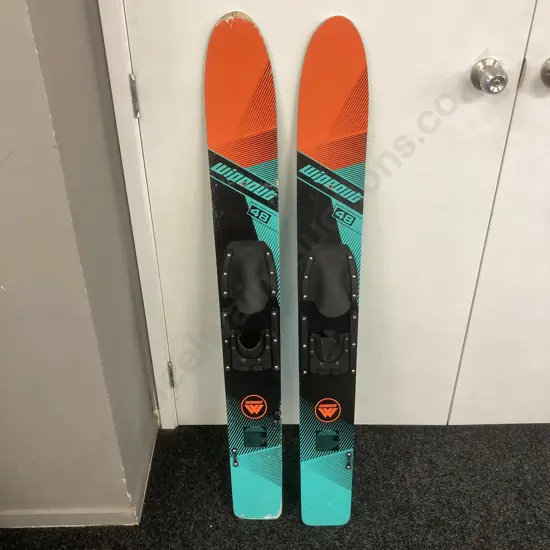 Pair of Wipeout 48 Water Skis