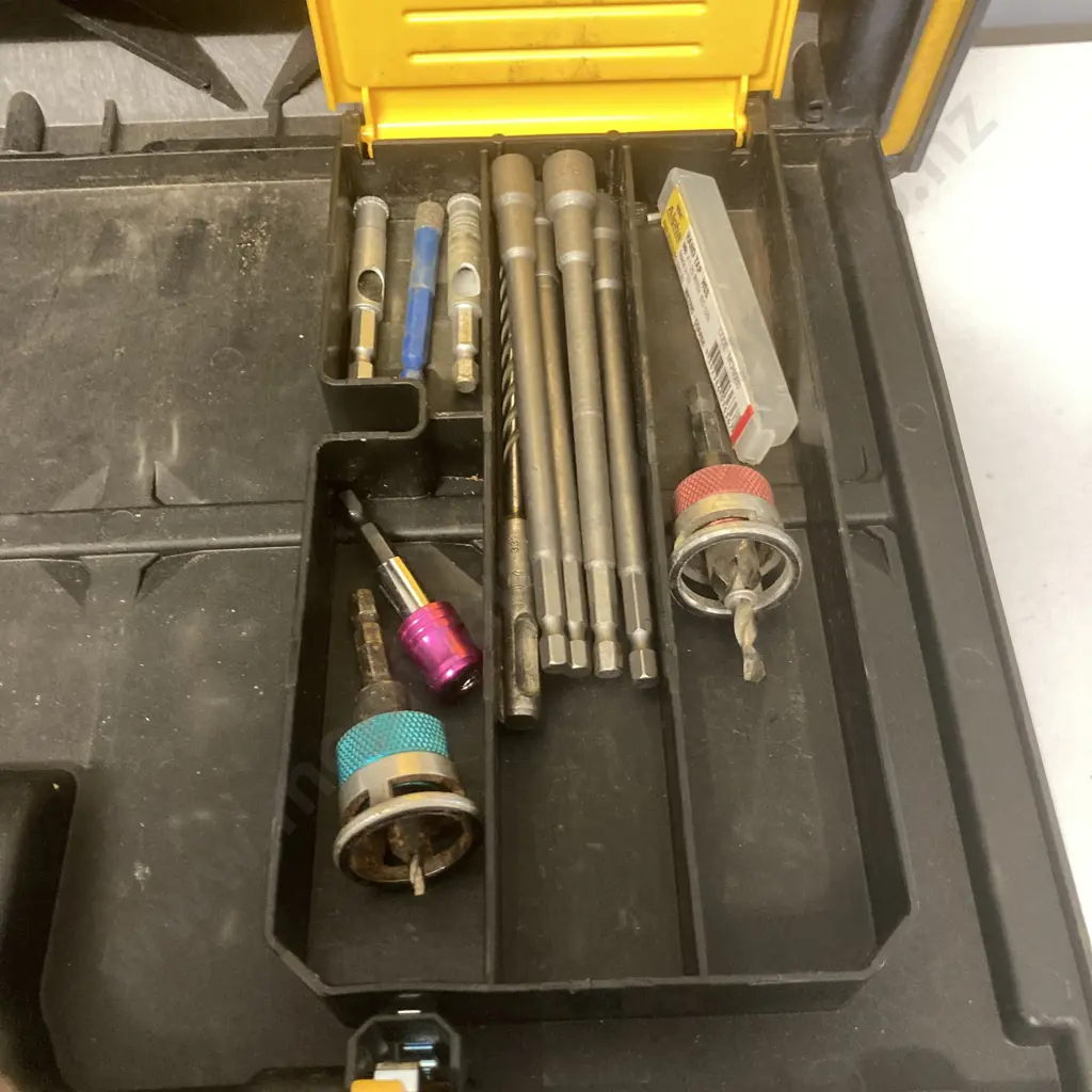DeWalt Stackable Tool Box With Assorted Tools Image 1++