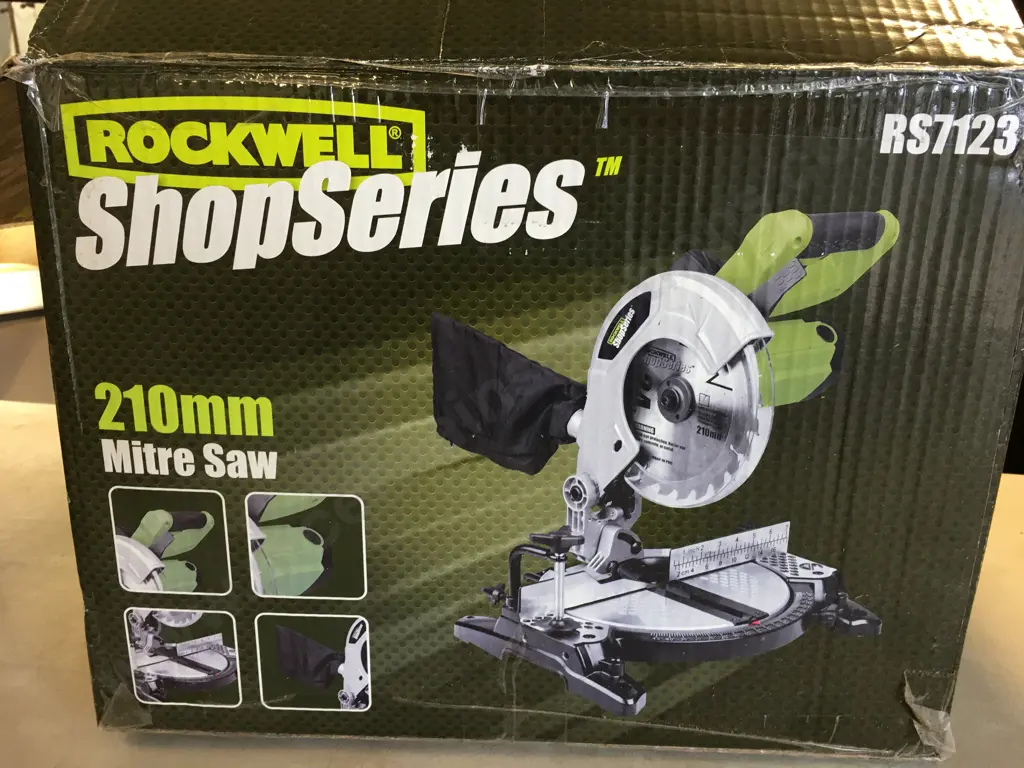 Rockwell Shop Series 210 Mitre Saw Image 1++
