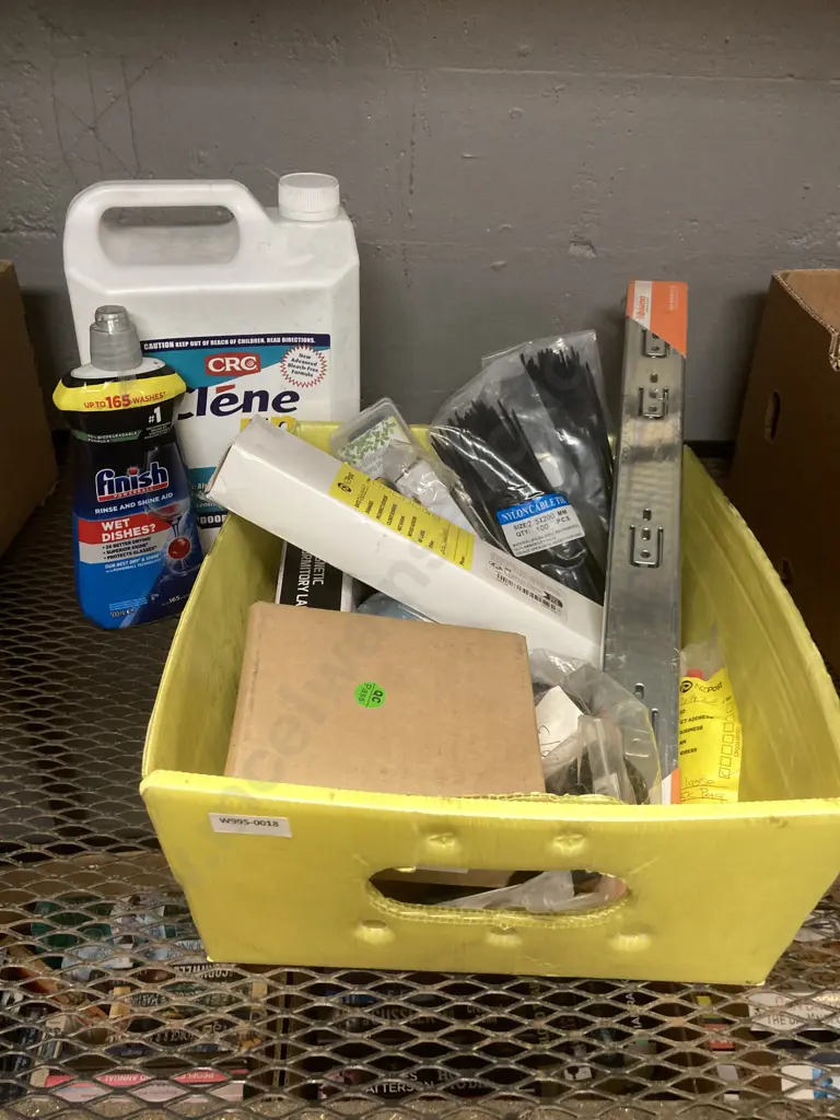 Box lot LED Lamp, Model, Cable Ties, CRC Cleanup & Finish Etc Image 1++