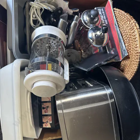 Box Lot Of Kitchen Ware