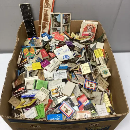 Large Vintage Matchbook Collection