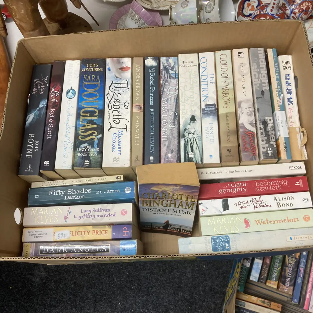 Box Lot Books - Fifty Shades Darker, Men Are From Mars Etc Image 1++