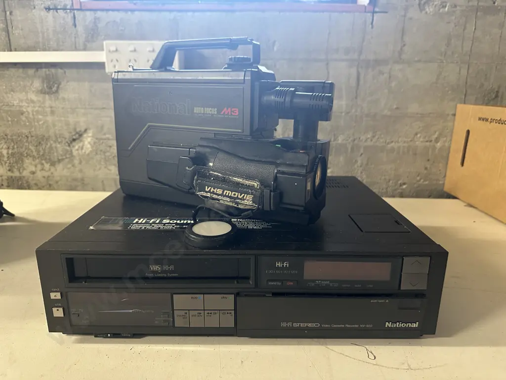 National NZ-M3 Movie Camera & NV850 Video Machine Image 1++
