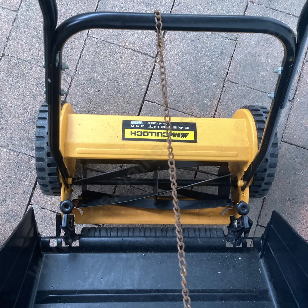 McCulloch EasyCut 350 Push Mower With Catcher Image 1++