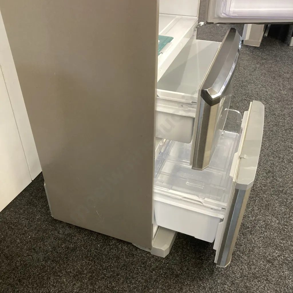 Mitsubishi Refrigerator Freezer - 375 Litre, MR-C375G-ST-A, Humidity Drawer & Freezer Drawer Image 1++