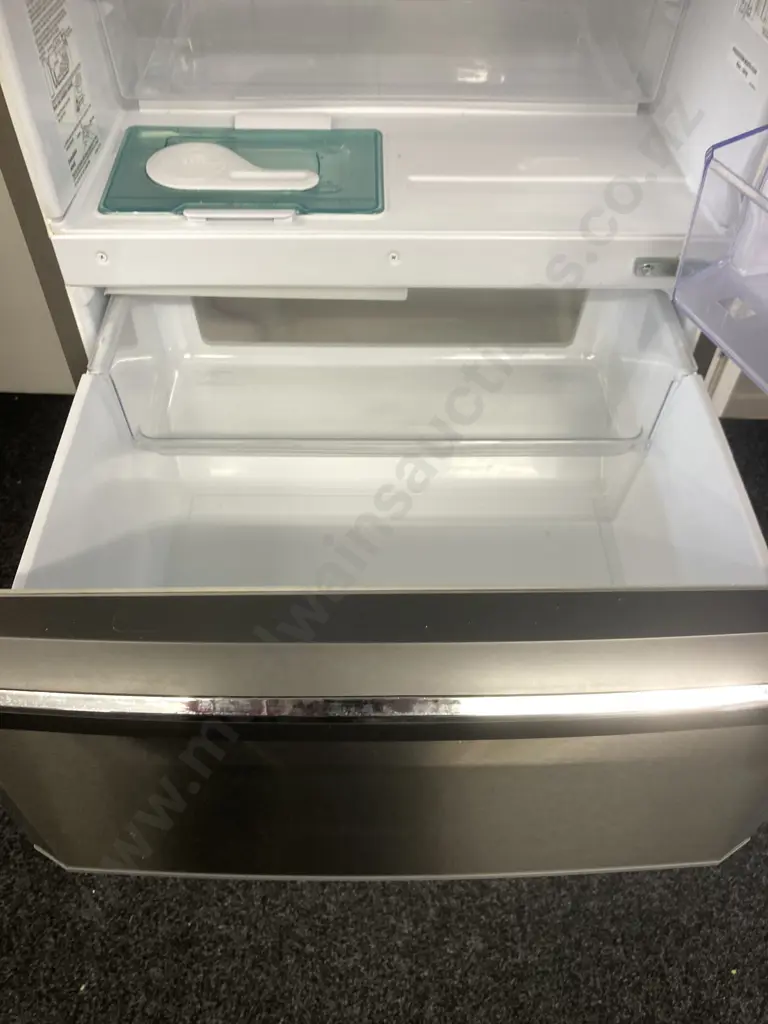 Mitsubishi Refrigerator Freezer - 375 Litre, MR-C375G-ST-A, Humidity Drawer & Freezer Drawer Image 1++