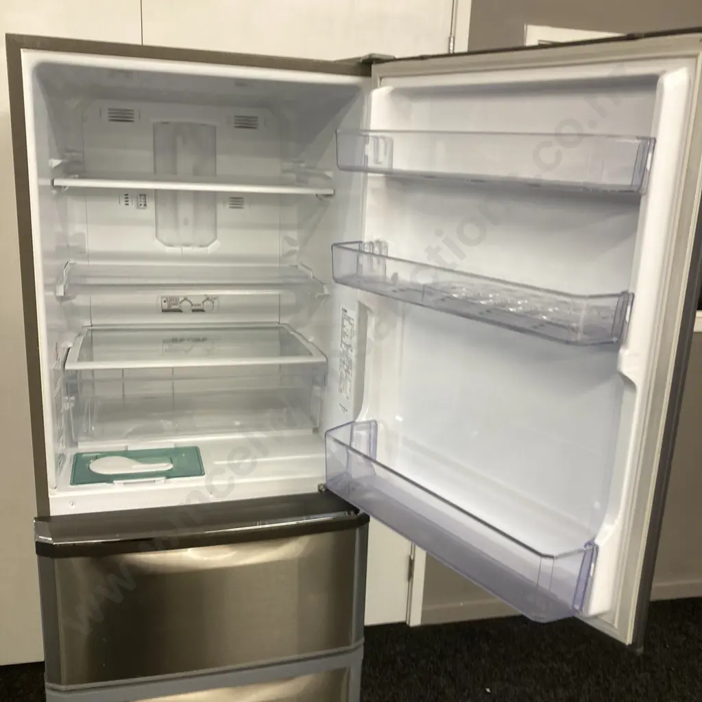Mitsubishi Refrigerator Freezer - 375 Litre, MR-C375G-ST-A, Humidity Drawer & Freezer Drawer Image 1++
