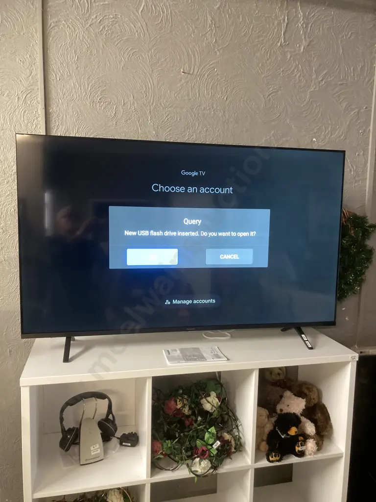 Panasonic 55" LED 4K Google TV TN-55W70AGZ With Remote Control & Manual Image 1++