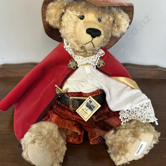 'Edgar' SB Bears New Zealand Handmade Bear With Tag