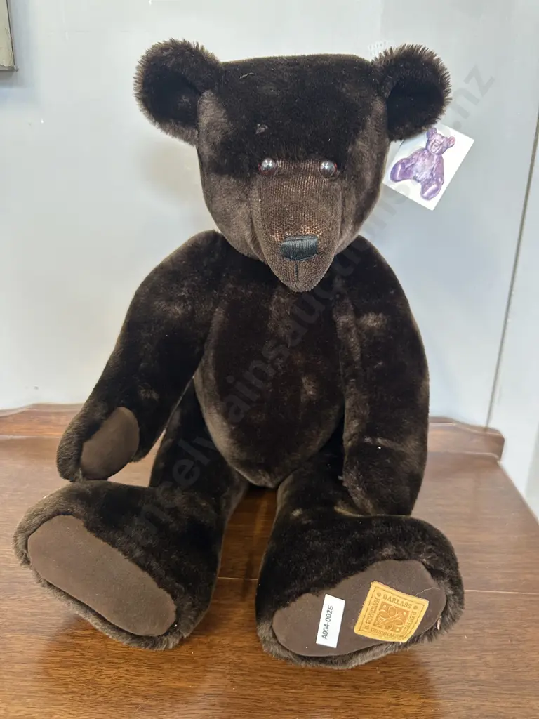 'Whittaker' Donna & Mark Boulass New Zealand Handmade 22" Bear With Tag Image 1++