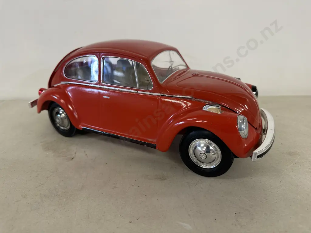Vintage 1973 VW Volkswagen Beetle Bug Jim Beam Whiskey  Decanter Image 1++