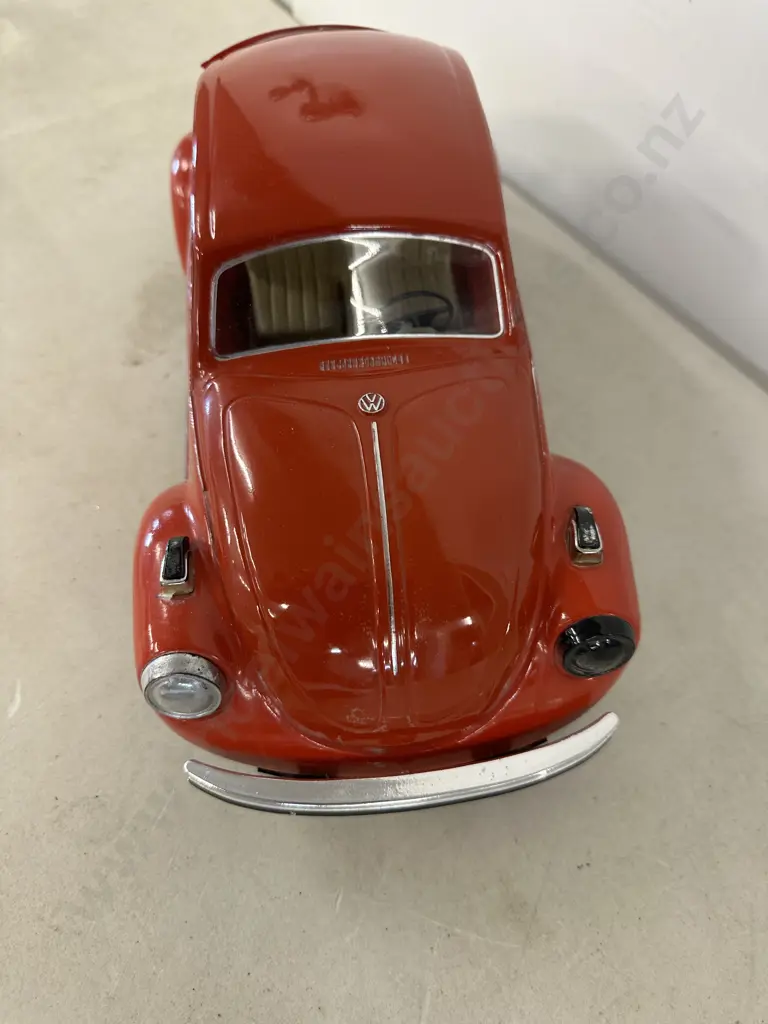 Vintage 1973 VW Volkswagen Beetle Bug Jim Beam Whiskey  Decanter Image 1++